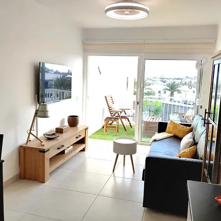 Aqui Todo Empieza - Pool View - Free Wifi - Smart Tv-residence Senator Apartment Costa Teguise